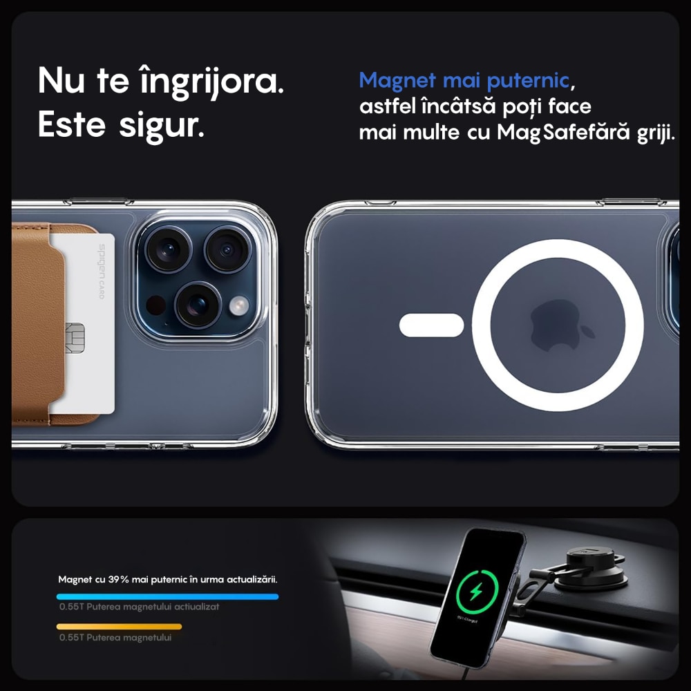 Husa compatibila cu Incarcarea Magsafe pentru Apple iPhone 14 Plus, CASEY STUDIOS™, de Protectie, Slim, pentru Incarcare Wireless, Margini Ridicate pentru Protectia Ecranului si a Camerelor