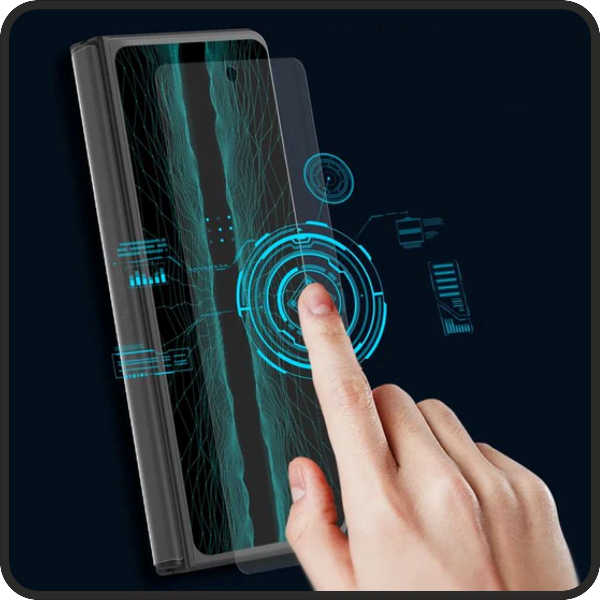 Folie Full Body iSkinz pentru Apple iPhone 17 Pro - Invisible Skinz HD, 360 Cut, Protectie Siliconica Ultra-Clear pentru Ecran, Carcasa Spate si Laterale, Skin Adeziv Transparent