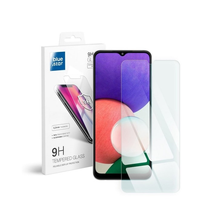 Folie Sticla Securizata Bluestar Compatibila Cu Samsung Galaxy A22 4g, Transparenta