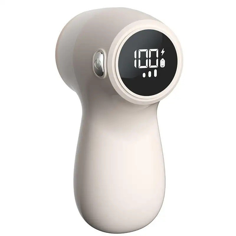 Aparat electric de curățat scame 2in1, Dali, căutare și aspirare, 15x8.5cm, ABS + oțel inoxidabil, Bej