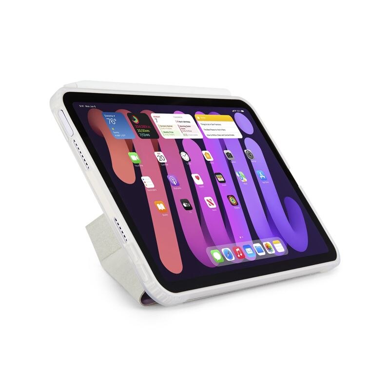 Husa Pipetto Origami No1 compatibila cu iPad Mini 6 2021 / 7 2024 Purple