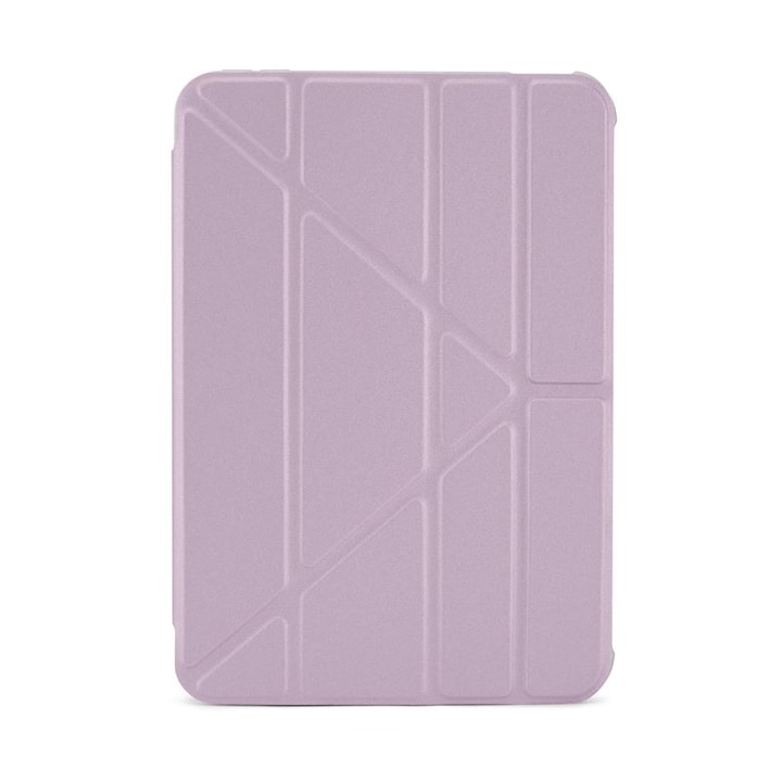 Husa Pipetto Origami No1 compatibila cu iPad Mini 6 2021 / 7 2024 Purple
