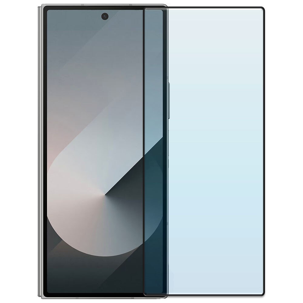 Folie din sticla securizata pentru Samsung Galaxy Z Fold 6, HAMSTERBOX Glass Shield, Protectie completa ecran, Full face, Aplicare rapida, Case Friendly, Transparenta