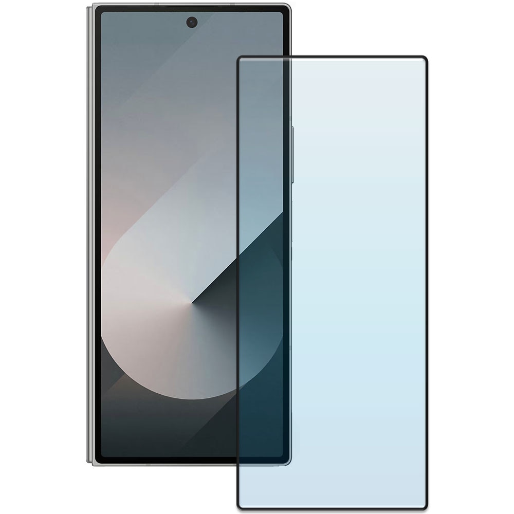 Folie din sticla securizata pentru Samsung Galaxy Z Fold 6, HAMSTERBOX Glass Shield, Protectie completa ecran, Full face, Aplicare rapida, Case Friendly, Transparenta