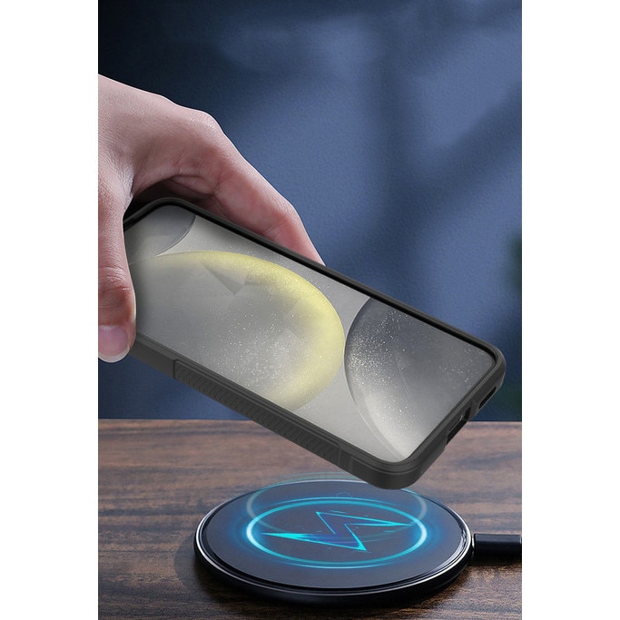 Husa telefon, pentru Samsung Galaxy S22 Ultra, Heavy Duty 3D cu dungi senzoriale Soft Silicone Full Portection Rezistent la socuri, Alb perlat