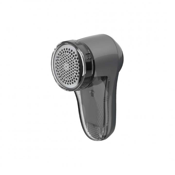 Aparat curatare scame, Black & Decker, USB, 0.043 l, 6500 rpm, Gri