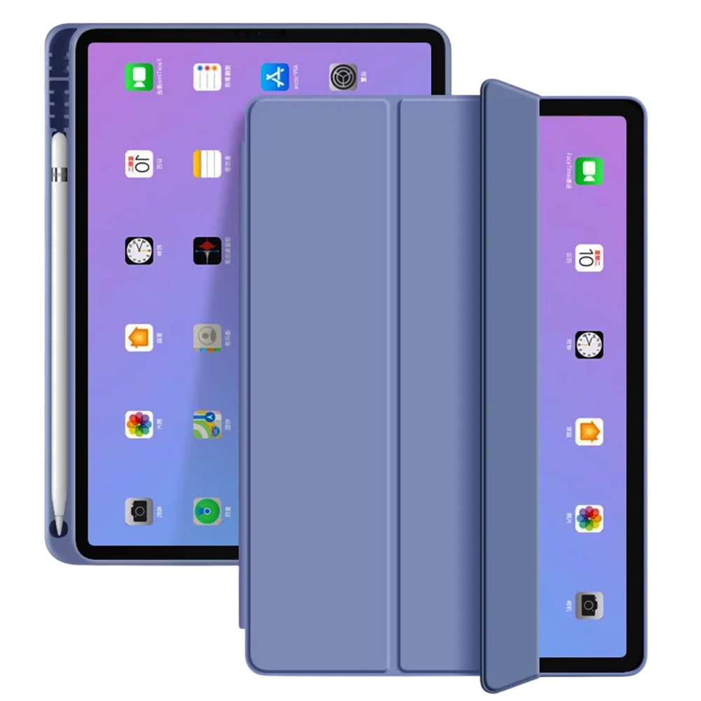 Husa Tableta FlexPro pentru Apple iPad Pro 13 (2024), Protectie Completa, Functie Stand, Suport Creion, Mov