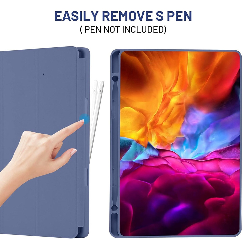 Husa Tableta FlexPro pentru Apple iPad Pro 13 (2024), Protectie Completa, Functie Stand, Suport Creion, Mov