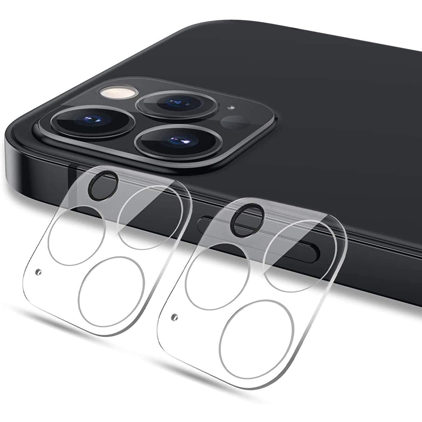 Protectie sticla pentru camere compativil Apple iPhone 12 Pro Max, transparent