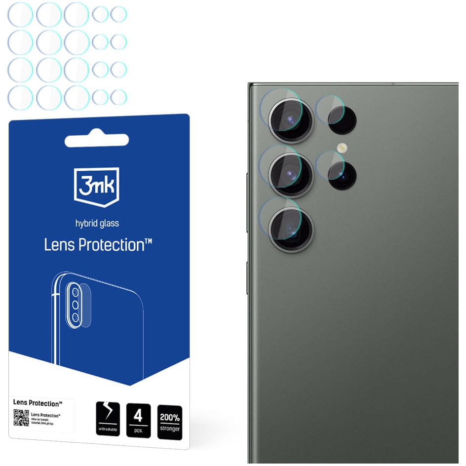 Folie de protectie 3mk Lens Protection pentru Samsung Galaxy S24 Ultra