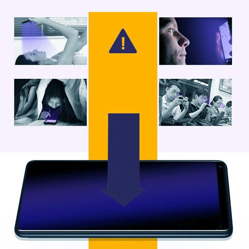 Folie Anti-BlueRay pentru Oppo Reno4 Pro 5G, Silicon Hydrogel Regenerabil, Flexible Hydro-Crystal, Anti Lumina Albastra, RelaxedEyes, Instalare usoara, Full Protection