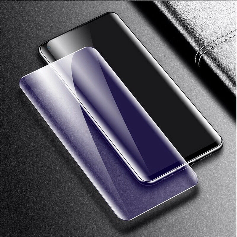 Folie Anti-BlueRay pentru Oppo Reno4 Pro 5G, Silicon Hydrogel Regenerabil, Flexible Hydro-Crystal, Anti Lumina Albastra, RelaxedEyes, Instalare usoara, Full Protection