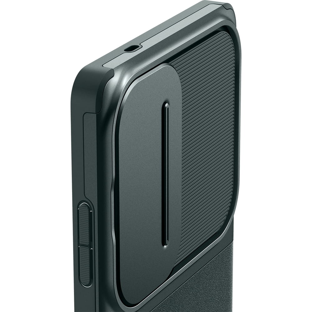 Husa Spigen Optik Armor pentru Samsung Galaxy S25 Ultra, verde