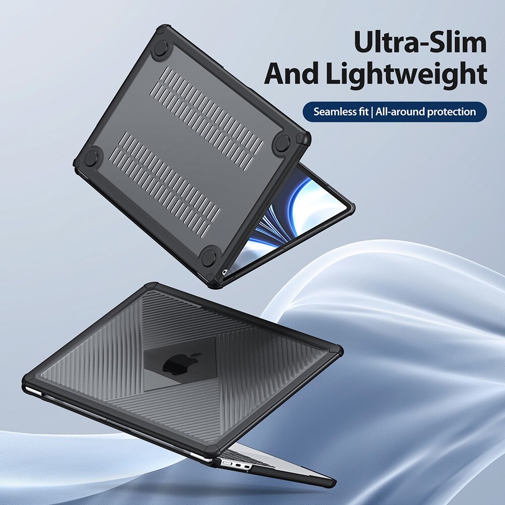 Husa pentru MacBook Pro 14" 2021/2023, K60, Policarbonat, Black
