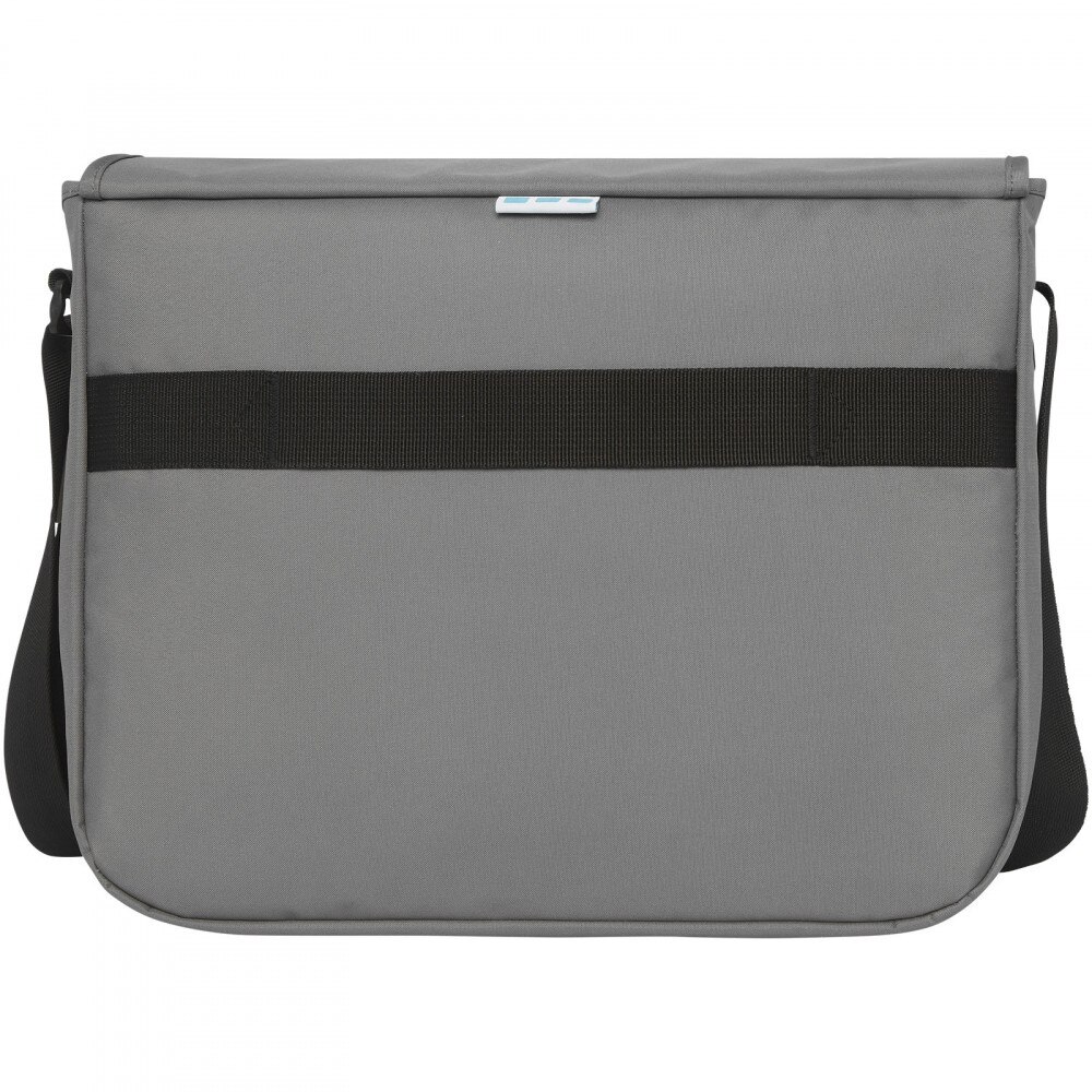 Geanta laptop, 21MAR1017, 38.5x29.5x12 cm, 15 inch, Elevate NXT by AleXer, Poliester, Gri, breloc inclus