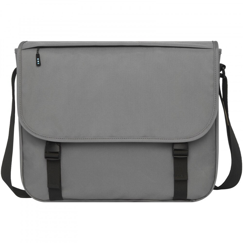 Geanta laptop, 21MAR1017, 38.5x29.5x12 cm, 15 inch, Elevate NXT by AleXer, Poliester, Gri, breloc inclus