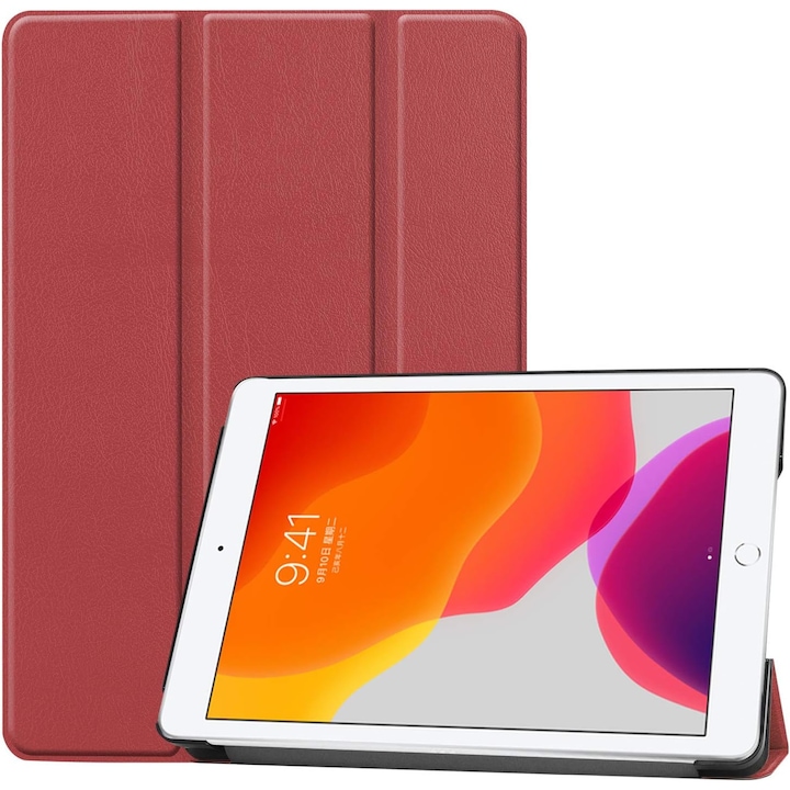 Husa pentru tableta NOKIA T20, Sigloo, Model Burgundy