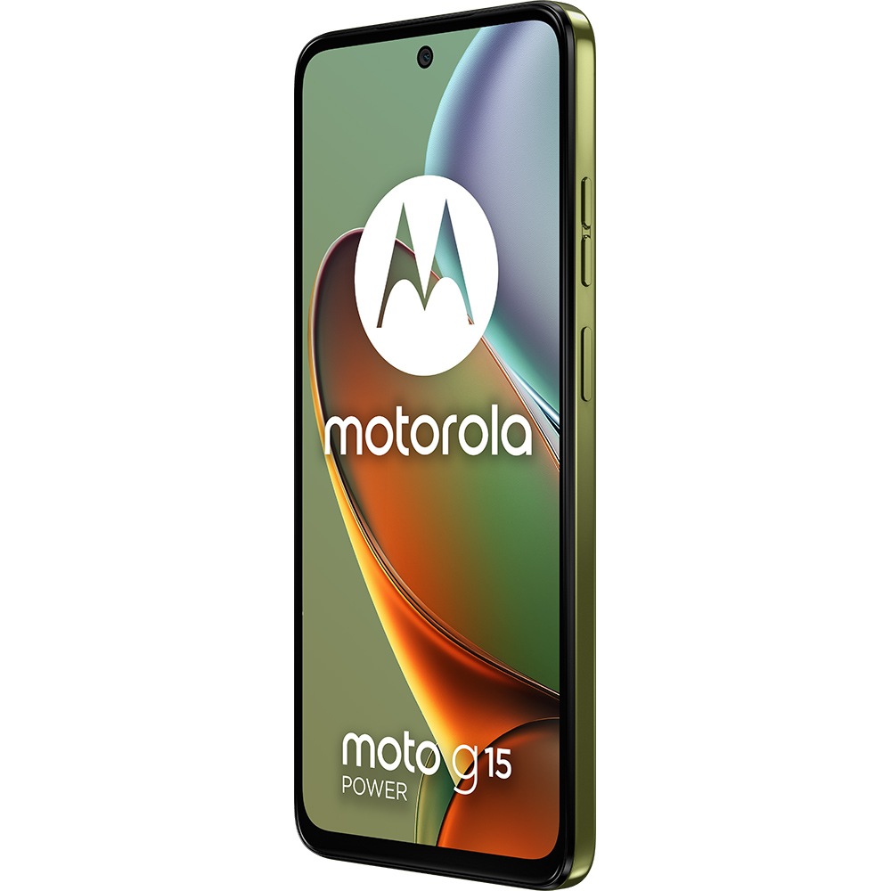 Telefon MOTOROLA Moto G15 Power, 256GB, 8GB RAM, Dual-Sim, Iguana Green