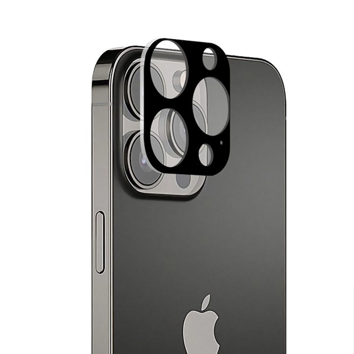 Folie sticla camera foto Pro compatibila cu iPhone 13 Pro / iPhone 13 Pro Max Clear