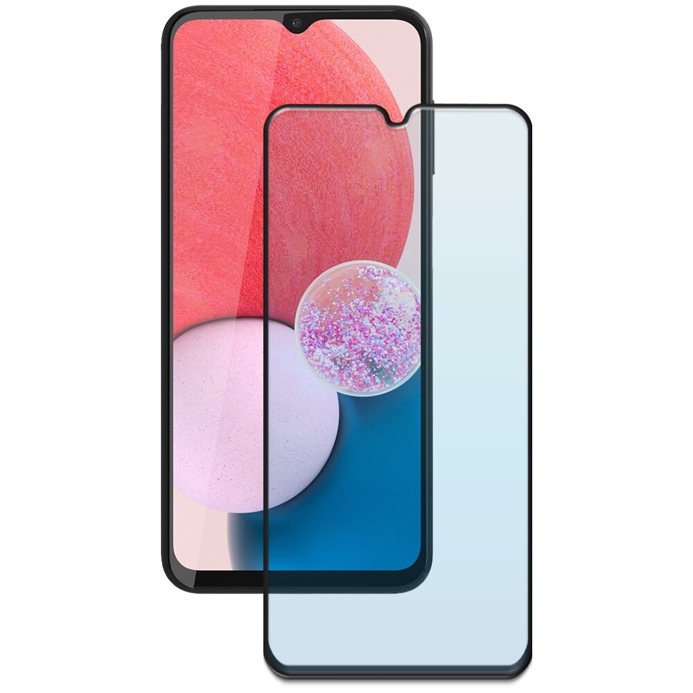 Folie din sticla securizata pentru Samsung Galaxy A13 (4G), HAMSTERBOX Glass Shield, Protectie completa ecran, Full face, Aplicare rapida, Case Friendly, Transparenta