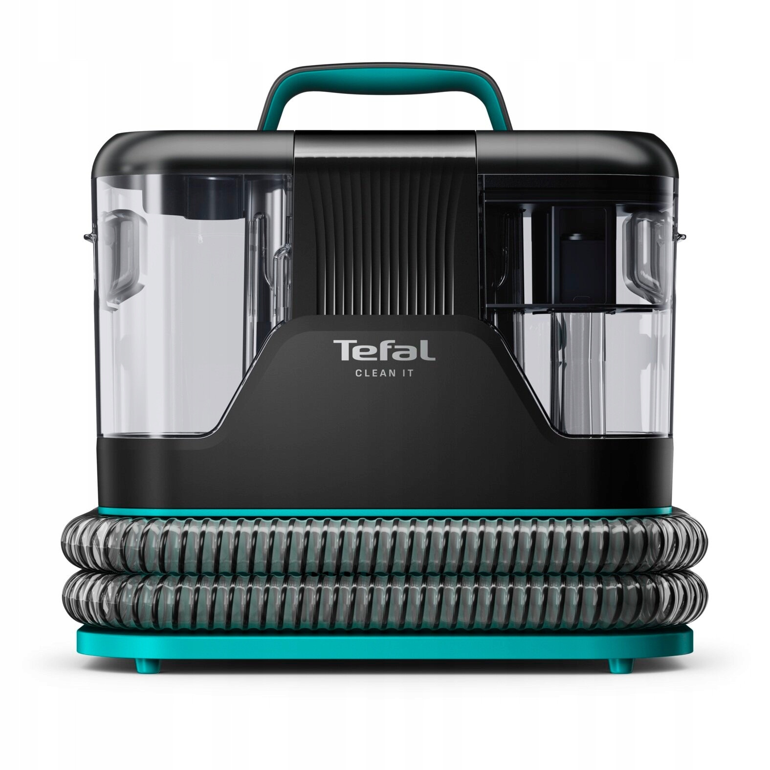 Aspirator spalator Tefal IZ5020, 750W, 2.3L, verde-negru, pentru uz casnic, autocuratare, accesorii incluse, 5.1kg