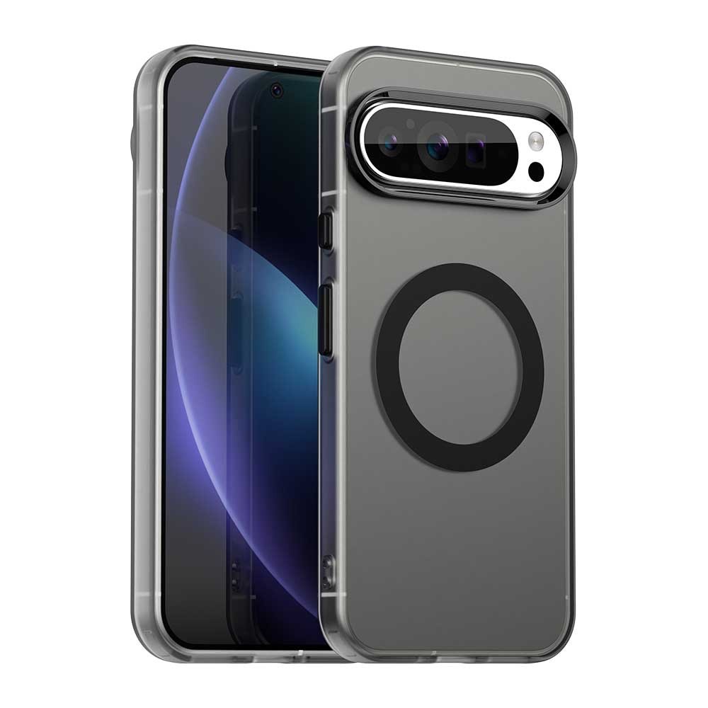 Husa pentru Google Pixel 10 / 10 Pro DaDen® CandyCase MagSafe, Antisoc, Incarcare wireless, Butoane protejate, Negru