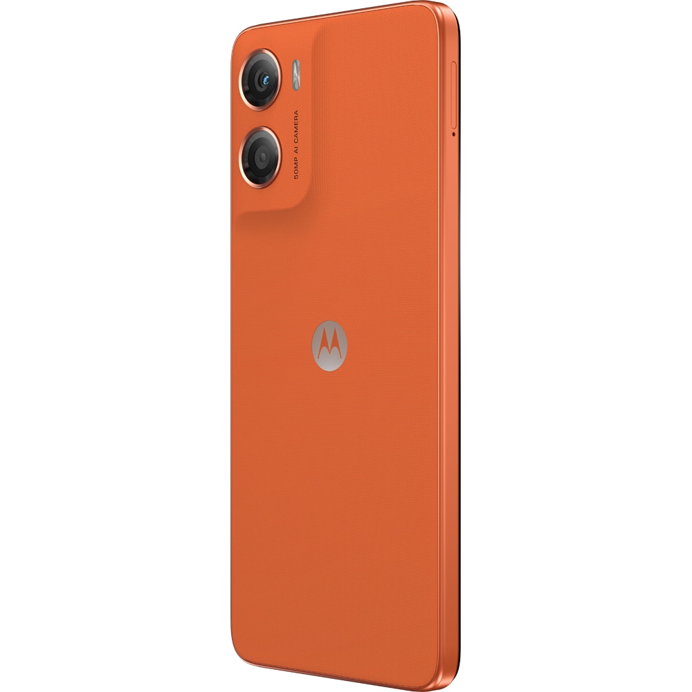 Telefon MOTOROLA G06, 64GB, 4GB RAM, Dual SIM, Arabesque Orange