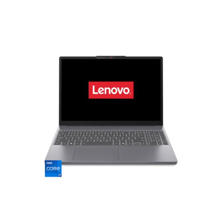 Laptop Lenovo IdeaPad cu procesor Intel® Core™ i7-13620H pana la 4.9GHz, 15.3" WUXGA, IPS, 24GB DDR5, 256 GB SSD, Intel® UHD Graphics, No OS, platinum gray
