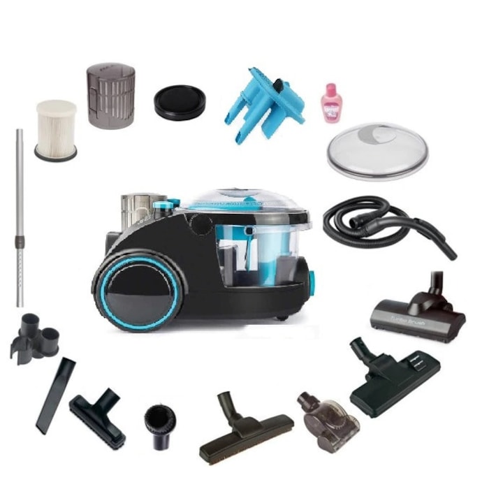 Aspirator cu filtru de apa Arnica Bora 5000 culoare albastru