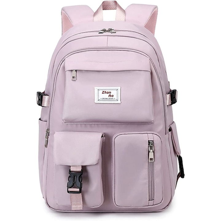 Rucsac laptop Enforose, rezistent la apa, caracteristici anti-furt, curea pentru calatorii, culoare abanos, dimensiuni 30x45cm