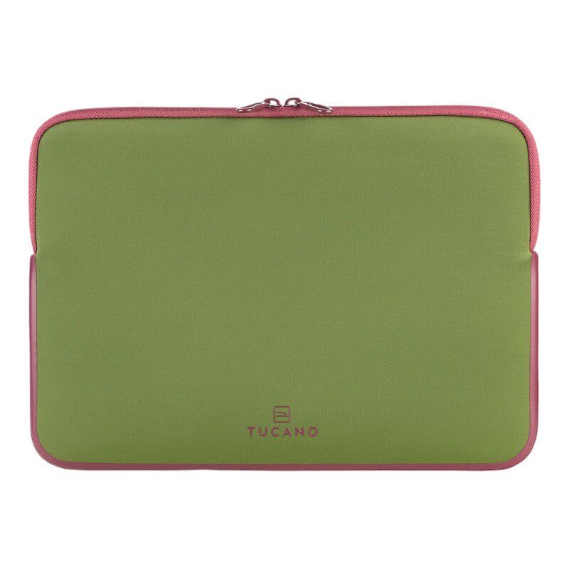 Husa laptop, Tucano, neopren, pentru MacBook Air 13"/Pro 13", 32x23.5x2.20cm, verde/roz