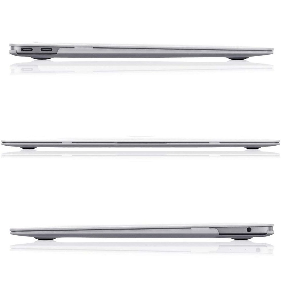 Etui Hard Case set pentru MacBook Air 13, XGSM, transparent, poliuretan, 2018-2020