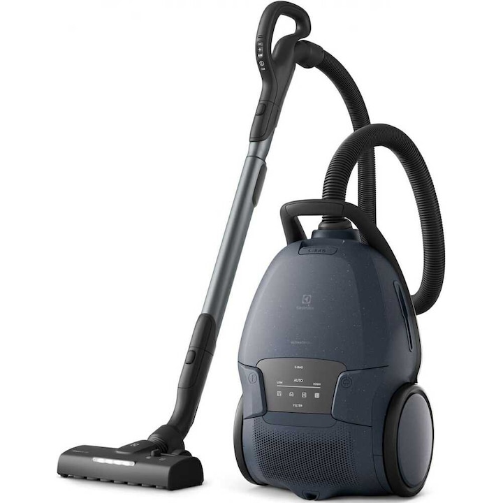 Aspirator Electrolux EB81U1DB, 69 dB, 5 l, 650 W, 2 duze, culoare multicolor, 240x312x507mm