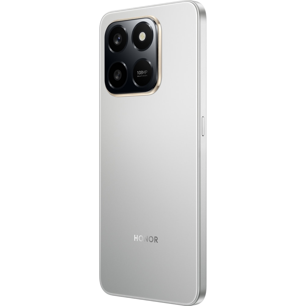 Telefon HONOR X7d, 128GB, 6GB RAM, Dual SIM, Meteor Silver