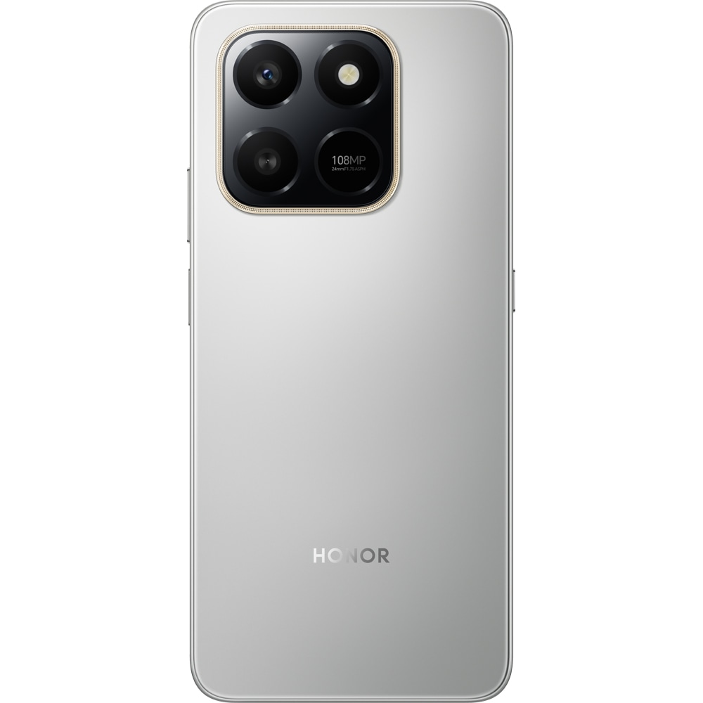 Telefon HONOR X7d, 128GB, 6GB RAM, Dual SIM, Meteor Silver