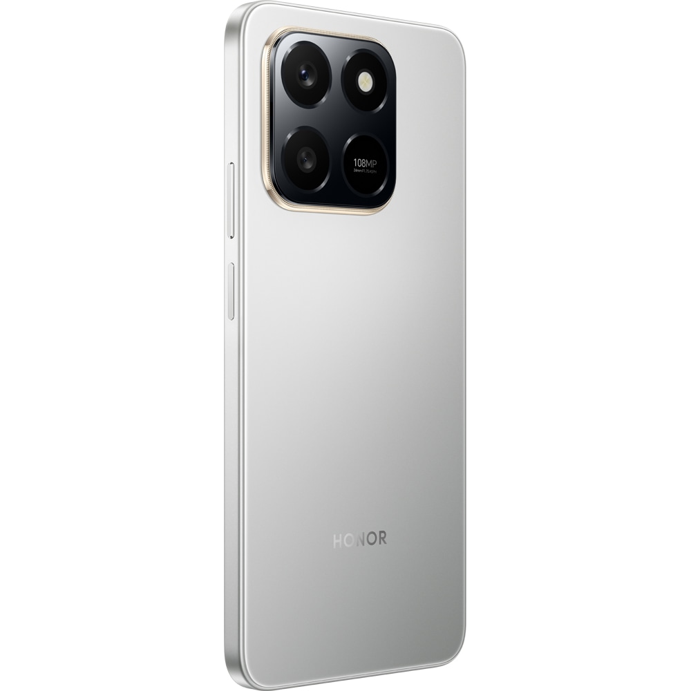 Telefon HONOR X7d, 128GB, 6GB RAM, Dual SIM, Meteor Silver