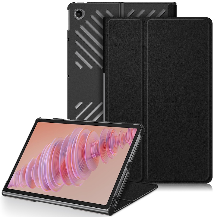 Husa pentru tableta Lenovo Tab Plus, 11.5 inch, negru, DDOLI