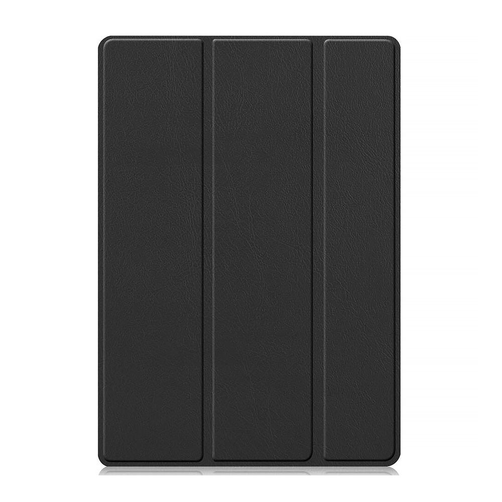 Set Husa Tableta din piele PU si Folie Silicon Matte pentru Samsung Galaxy Tab S6 10.5 T860/T865, Protectie Completa, Hydrogel Regenerabil, Full Glue, Interior Microfibra, Stand, Ecran Protejat, Colturi Anti-Soc, Negru