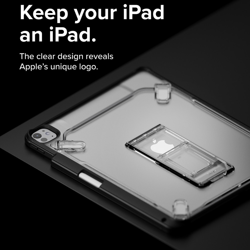 Husa pentru iPad Air 13 (2024) - Ringke Fusion Sketch Stand - Smoke Black