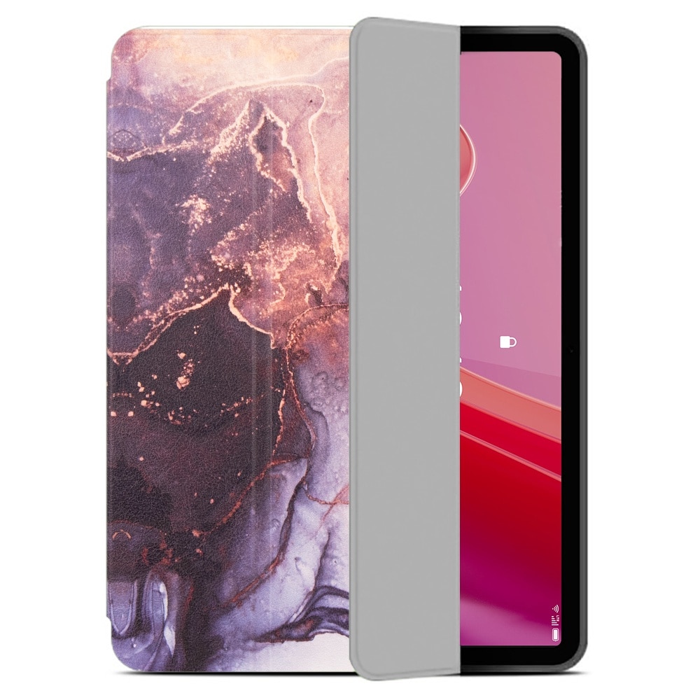 Husa pentru Lenovo Tab M11, SmartCase, Design Marmura, Multicolor