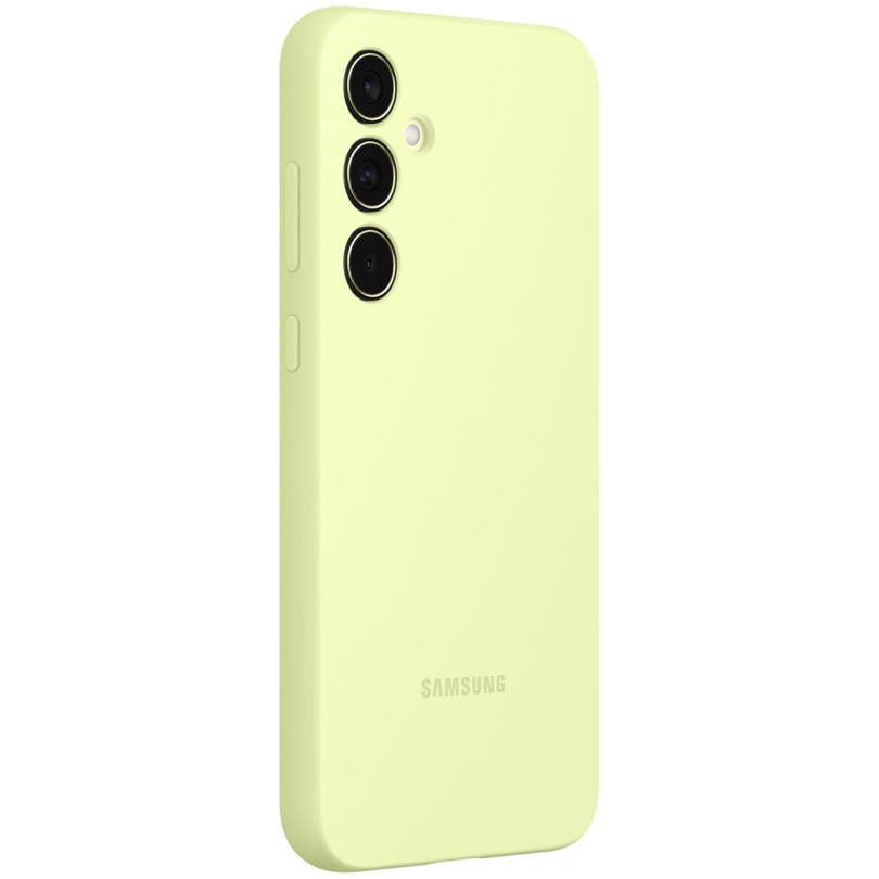 Husa de protectie Samsung Silicone Case pentru Galaxy A35 5G, Verde Lime
