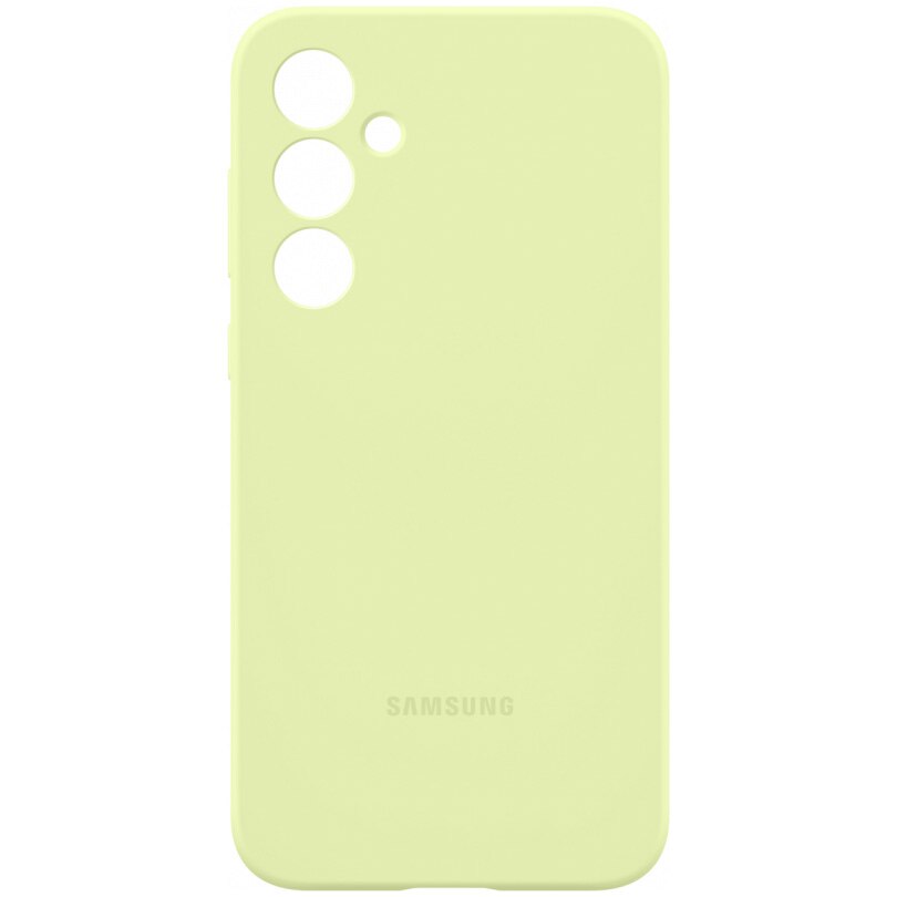 Husa de protectie Samsung Silicone Case pentru Galaxy A35 5G, Verde Lime