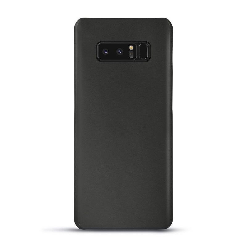 Husa Matte Effect pentru Samsung Galaxy Note 8 Black, Silicon