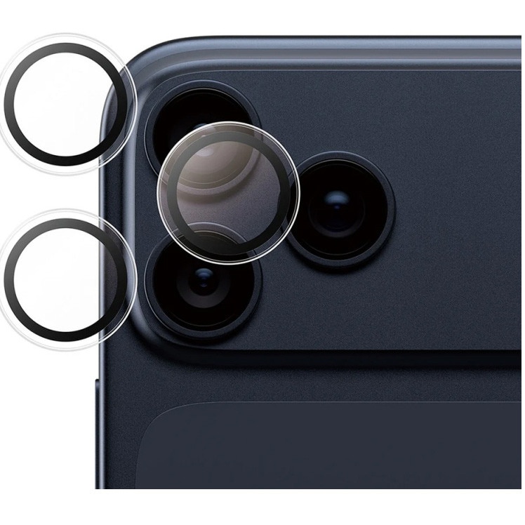 Folie Sticla Camera PanzerGlass Safe pentru iPhone 17 Pro/Pro Max SA74645 Transparent