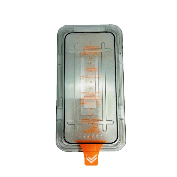 Folie protectie ecran Samsung Galaxy S24 Plus, sticla temperata HD, 3D, auto-aliniere, transparenta