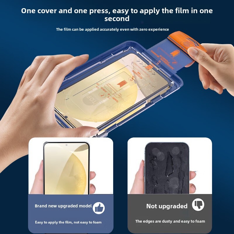 Folie protectie ecran Samsung Galaxy S24 Plus, sticla temperata HD, 3D, auto-aliniere, transparenta