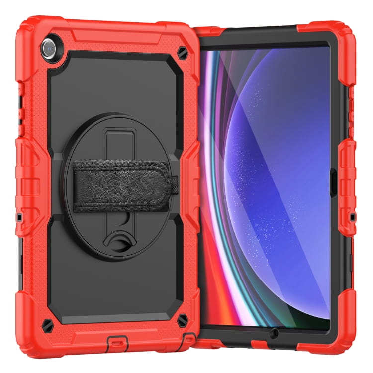 Husa pentru Samsung Galaxy TAB A7 10.4" (T500) cu curea de umar rosie