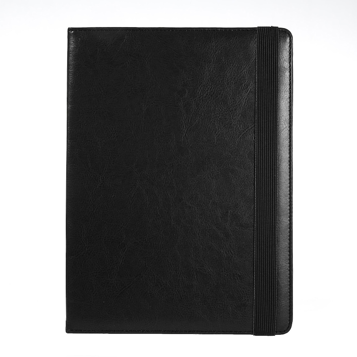 Carcasa universala pentru tableta, Piele sintetica, 10", Negru