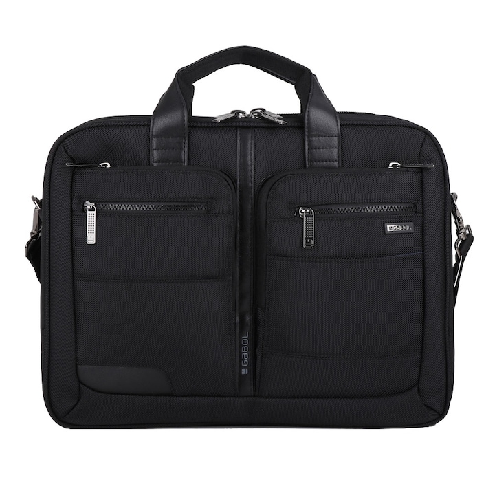 Geanta servieta Gabol business casual colectia Stark, laptop 15, 6 inch
