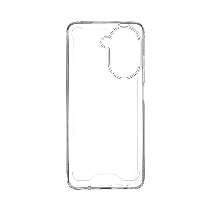 Husa de protectie CENTO Como compatibila cu Xiaomi Redmi A5 Transparent Silicon Premium, Slim, colturi intarite, Anti zgarieturi, Anti soc, cu margini ridicate pentru protectia ecranului si a camerei